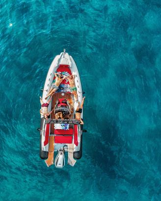 Gommone Thor 6.8 - Honda 200cv 104 ore - Teak