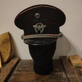 Schirmutze  Feuerschutzpolizei tedesco ww2 