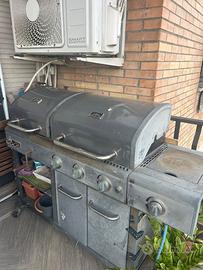 Barbecue da giardino terrazzo