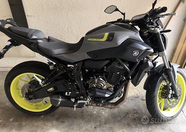 Projsix Titanium Black Yamaha MT-07 2017-2020