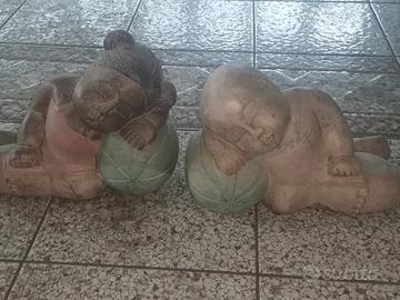 Statue in legno Buddha