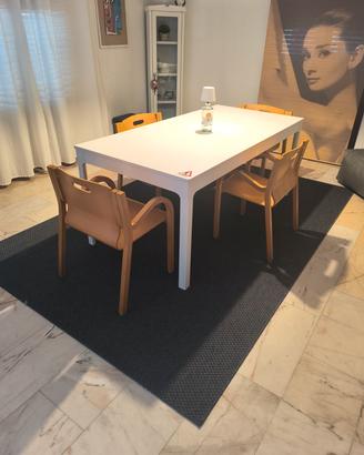 Tappeto Morum Ikea tessitura piatta grigio/blu
