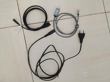 Lotto Cavi Video e Alimentazione: 2x Cavi USB-C a 