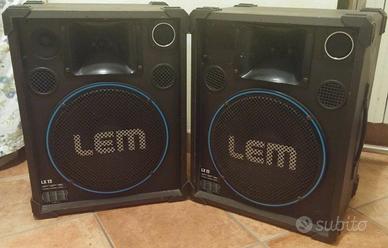 Casse altoparlanti audio acustiche Lem Lx12
