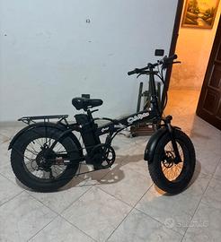 Bicicletta Elettrica Ombike modificata 500w