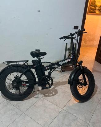 Bicicletta Elettrica Ombike modificata 500w