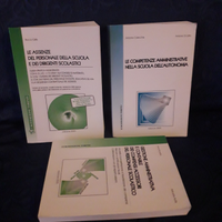 Lotto di tre Volumi per il personale della scuola