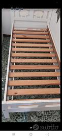 Lettino Ikea  KRITTER 160 cm - Bianco COMPLETO