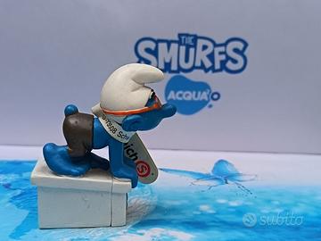 Puffi Puffo Nuotatore Swimmer 20746 Olimpiadi Spor