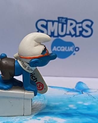 Puffi Puffo Nuotatore Swimmer 20746 Olimpiadi Spor