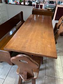 Sala in legno massello anni ‘70