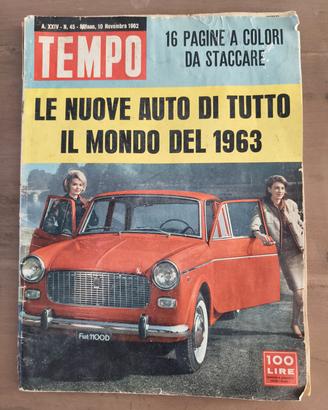 giornale rivista Tempo del 1963