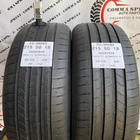 2 pneumatici 215/50 r18 goodyear estive 75%