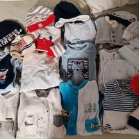 Vestiti bambini taglia 1 mese