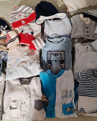 Vestiti bambini taglia 1 mese