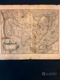 Mappa antica “Asia e nova descriptio”