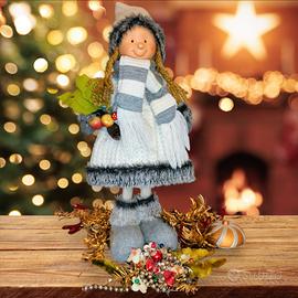 Statuetta "Northlight Winter Girl".Francia. 33 cm.