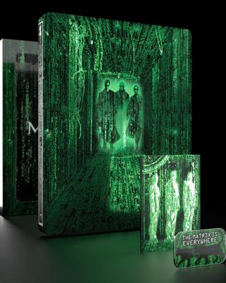 MATRIX Titans Of Cult 4K Ultra HD Steelbook (raro)