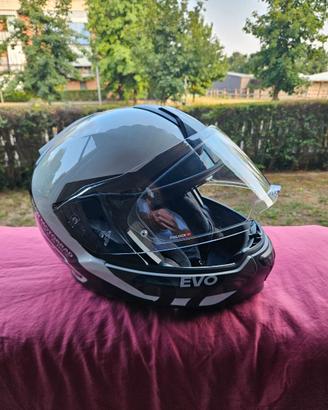 casco moto bmw system 7 evo carbon ece prime