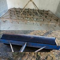 Erpice e rullo per trattore