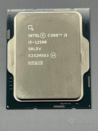 Processore Intel i5-12500