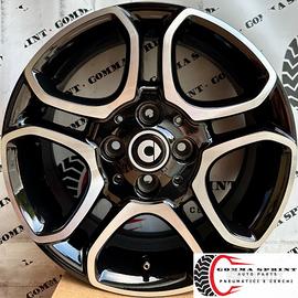 4 CERCHI IN LEGA ORIGINALI RAGGIO 15 SMART FORTWO