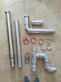 kit tubi in acciaio