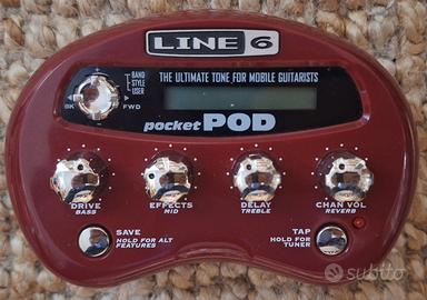 Line 6 Pocket POD multi-effetto per chitarra
