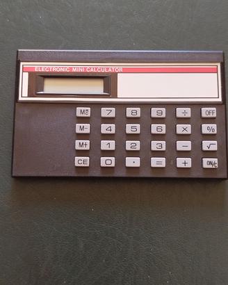 Piccola CALCOLATRICE ELECTRONIC MINI CALCULATORe