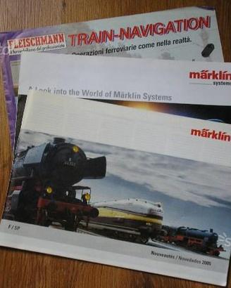 Marklin Fleischmann cataloghi depliants