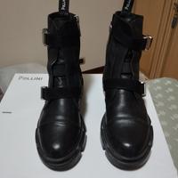 stivaletti in pelle Pollini taglia