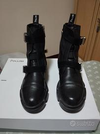 stivaletti in pelle Pollini taglia