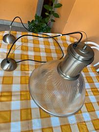 Lampadario vetro