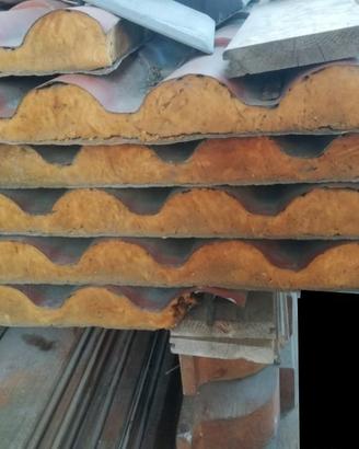Tettoia in legno lamellare a falda singola 5mtx5mt