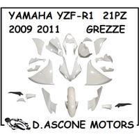 KIT CARENE ABS YAMAHA YZF R1 2009 2011 NON VERNICI