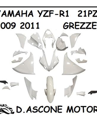 KIT CARENE ABS YAMAHA YZF R1 2009 2011 NON VERNICI