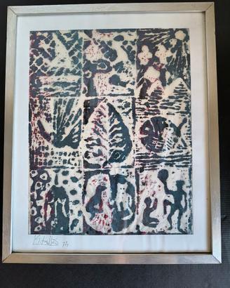 Stampa modernista dell'artista Kitellos