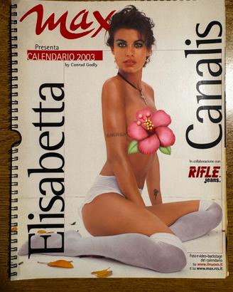 Calendario Elisabetta Canalis  Max 2003