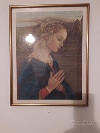 quadro stampa madonna