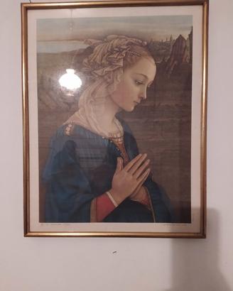 quadro stampa madonna