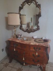 Set Comò e comodini abbinati Stile Impero