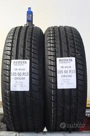 2 PNEUMATICI USATI 185 60 R15 88H ORIUN DOT-2024