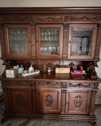 Credenza con alzata
