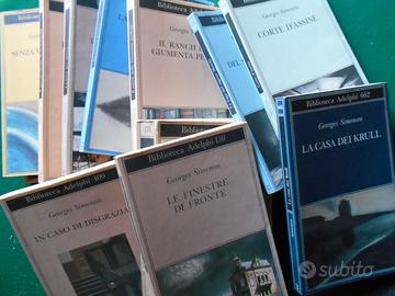 SIMENON BIBLIOTECA ADELPHI LOTTO N. 2 anche singol