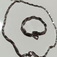 collana  e bracciale fossil