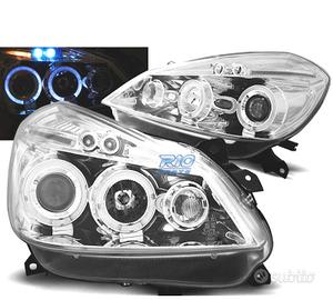 FARI OCCHI ANGEL PER RENAULT CLIO 3 05-09 CROMATO