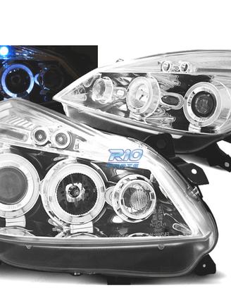 FARI OCCHI ANGEL PER RENAULT CLIO 3 05-09 CROMATO