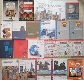 22 libri di scuola superiore come NUOVI