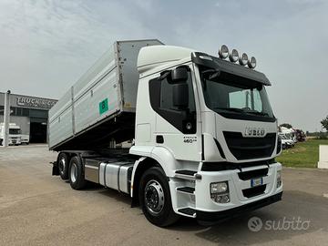 Iveco Stralis euro6 ribaltabile 3 lati km 109.923