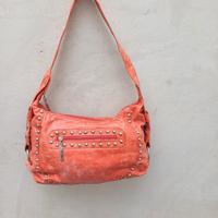 borsa in pelle Arancio